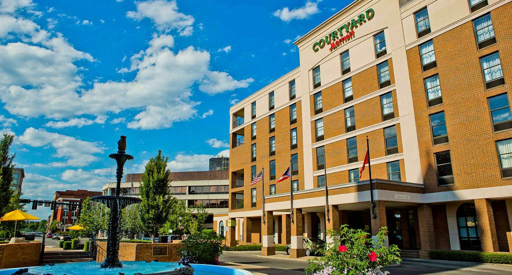 Courtyard By Marriott Springfield Downtown Hotel Exterior photo